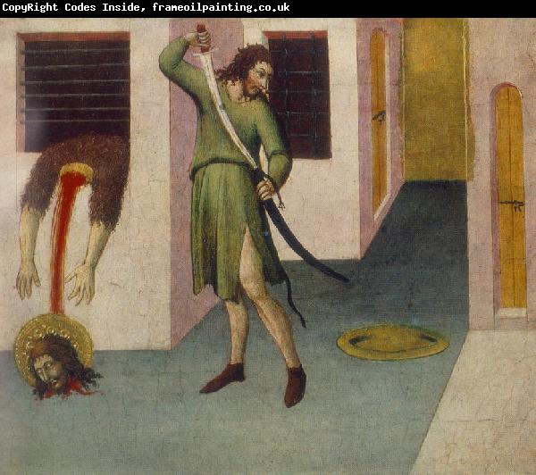 SANO di Pietro Beheading of St John the Baptist agf
